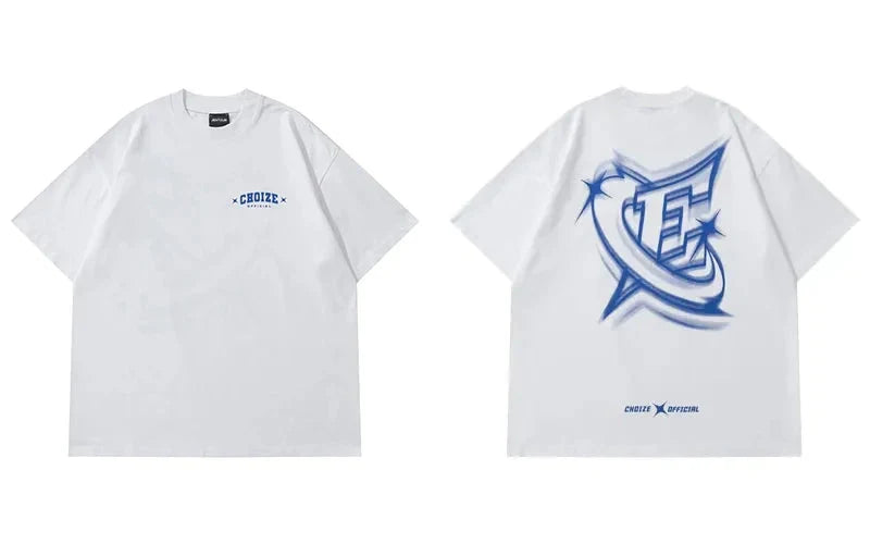 E Eternal Graphic Tee – Men's Relaxed Baggy Cotton T-Shirt