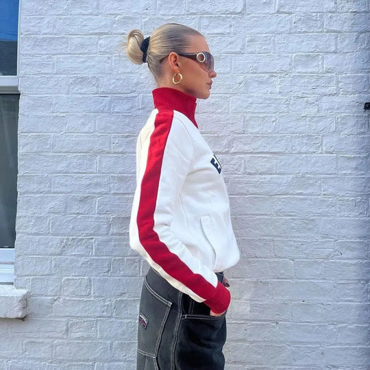 England Embroidered Track Jumper – Women's Blokecore Zip-Up