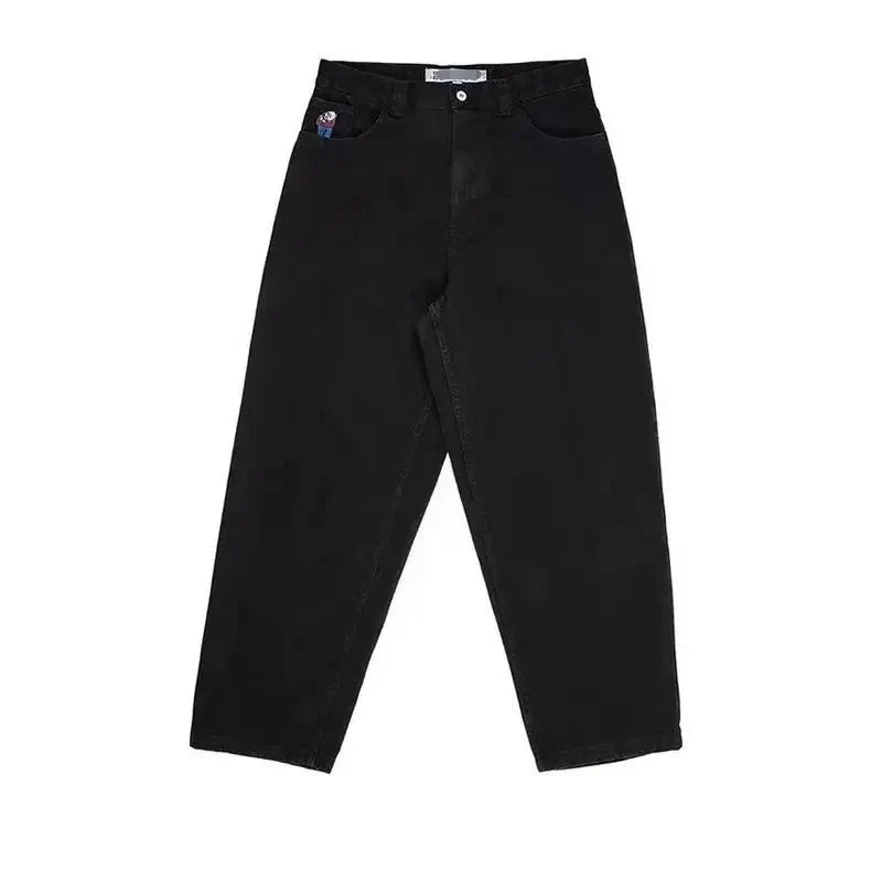Essential Baggy Jeans – Men's Wide-Leg Lightweight Denim