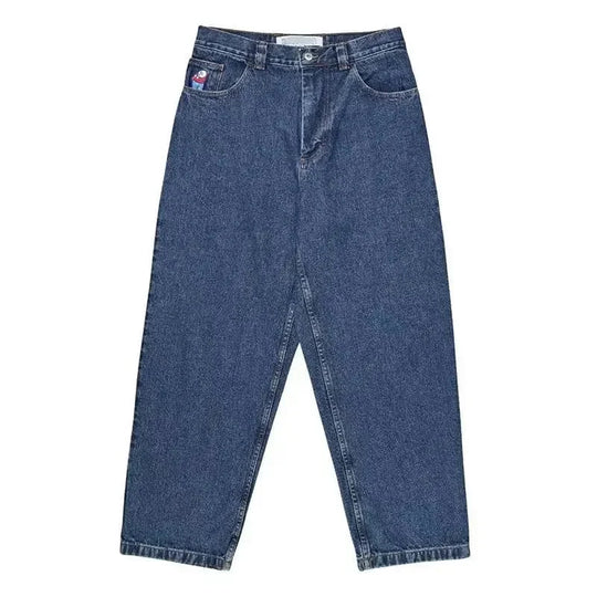 Essential Baggy Jeans – Men's Wide-Leg Lightweight Denim