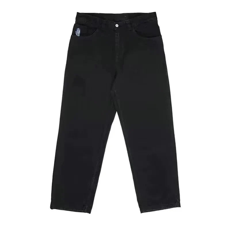 Essential Baggy Jeans – Men's Wide-Leg Lightweight Denim