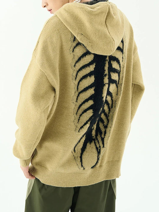 Exoskeleton Graphic Hoodie – Unisex Relaxed Fit Pullover