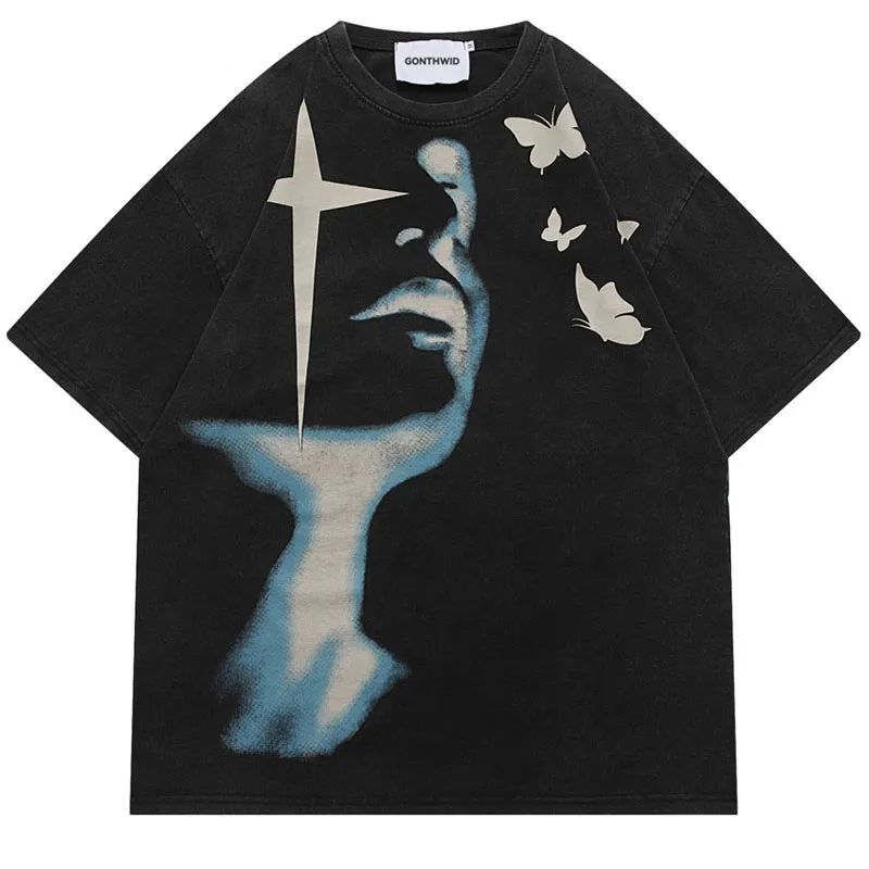 Graphic Baggy Tee – Men's Oversized Cotton T-Shirt