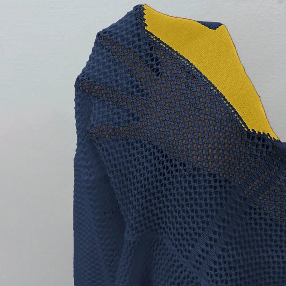 Digital Print Mesh Jersey Top – Women's Long Sleeve