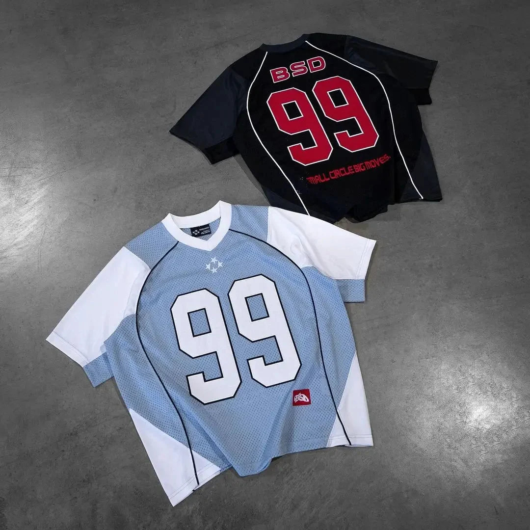 Mesh 99 Jersey Tee – Unisex Breathable Graphic T-Shirt