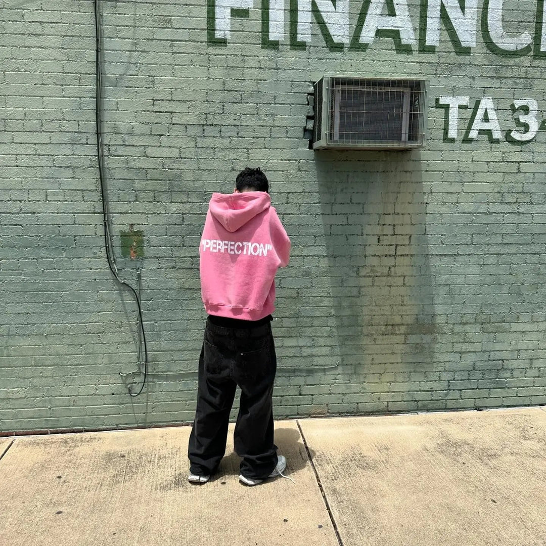 Oversized 07 Zip-Up Hoodie – Men's Baggy Lightweight Pullover
