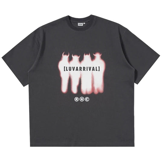Red Devils Graphic Tee – Men's Baggy T-Shirt