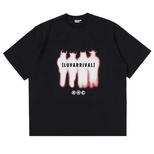 Red Devils Graphic Tee – Men's Baggy T-Shirt