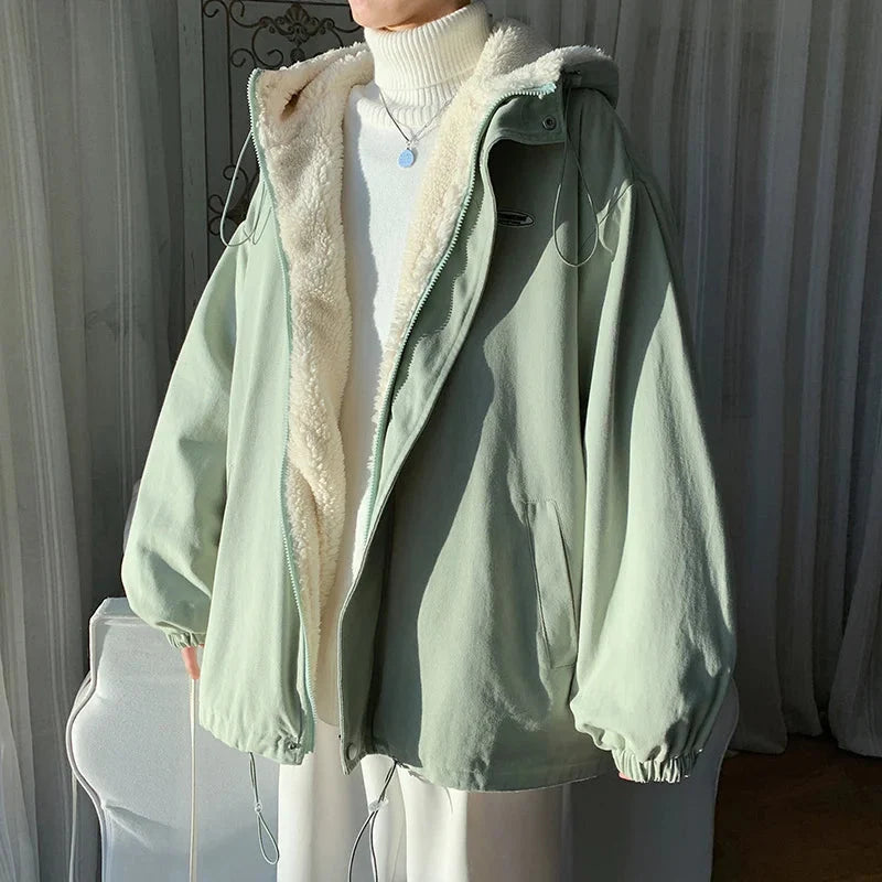 Sherpa Fleece Hooded Jacket – Women's Lined Coat