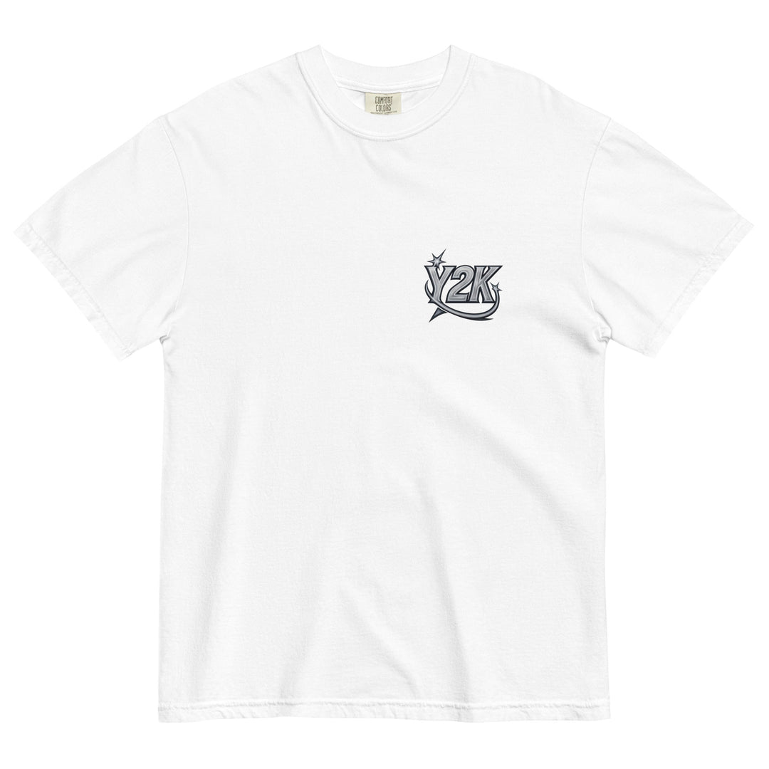 Silver Star Graphic Tee – Men's Heavyweight Cotton T-Shirt