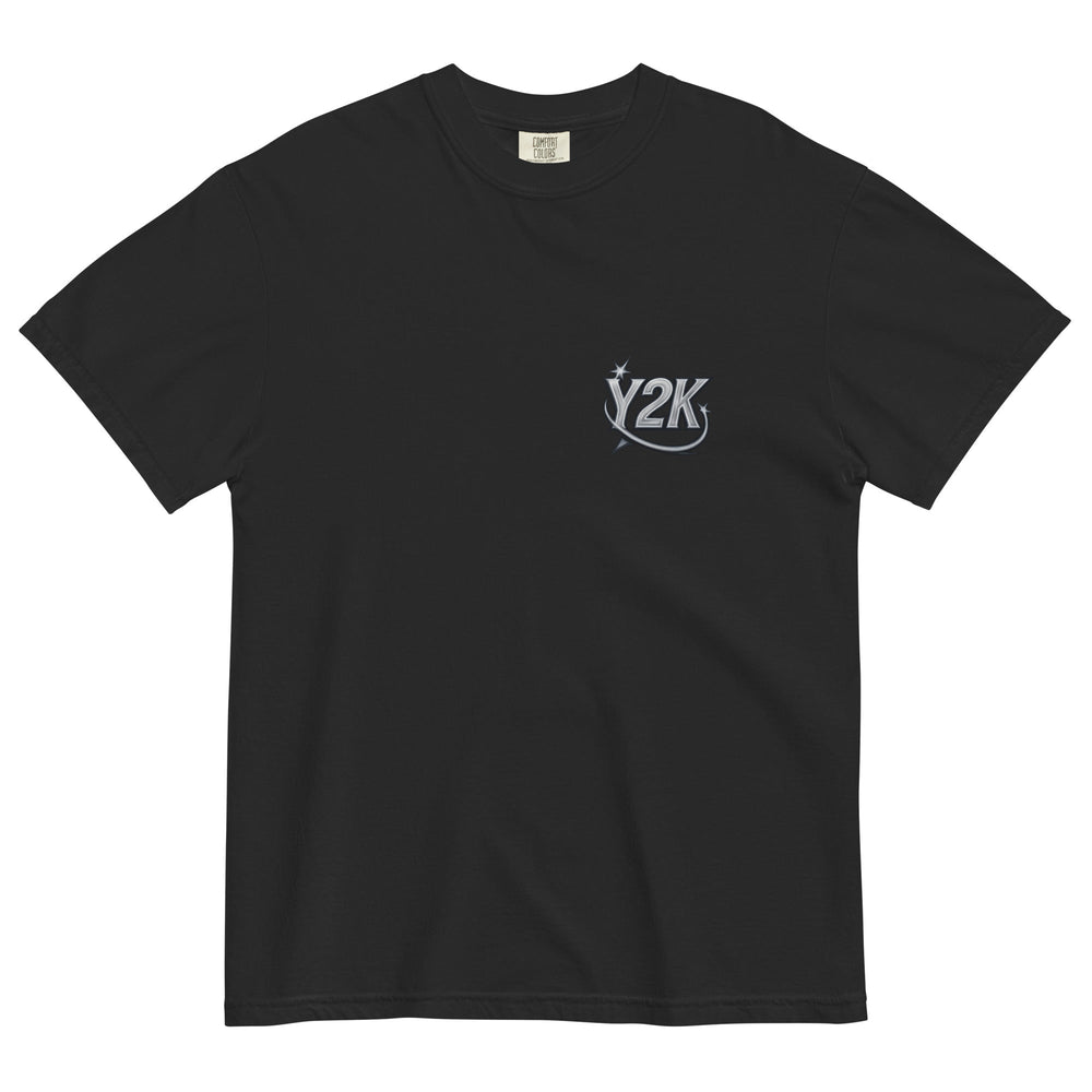 Silver Star Graphic Tee – Men's Heavyweight Cotton T-Shirt