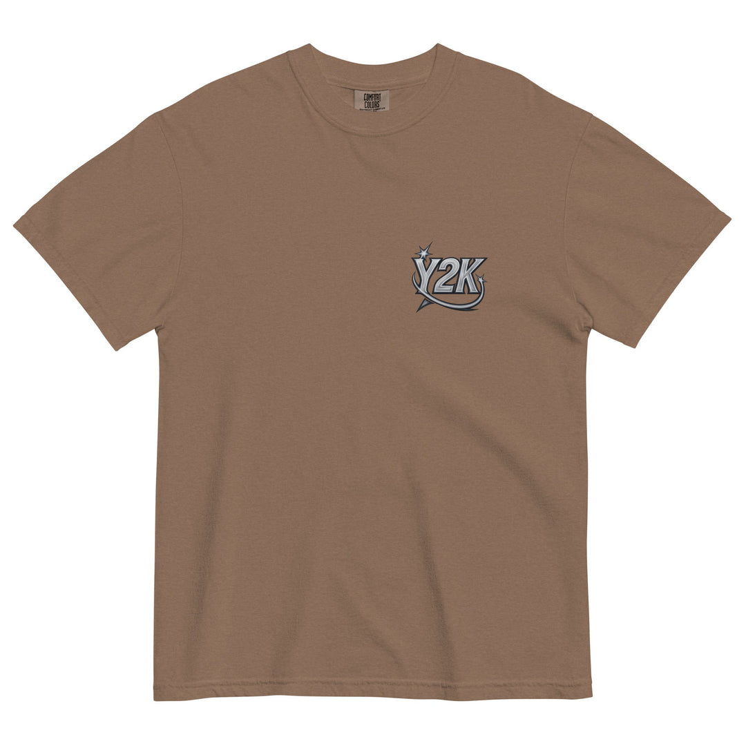Silver Star Graphic Tee – Men's Heavyweight Cotton T-Shirt