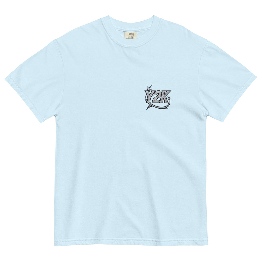 Silver Star Graphic Tee – Men's Heavyweight Cotton T-Shirt