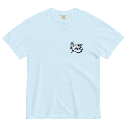 Silver Star Graphic Tee – Men's Heavyweight Cotton T-Shirt