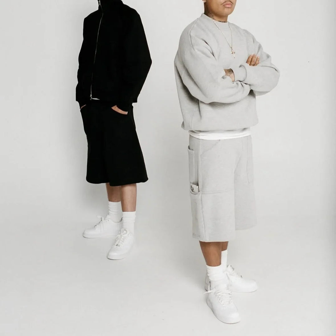 Streetwear Baggy Shorts – Men's Oversized Relaxed Fit