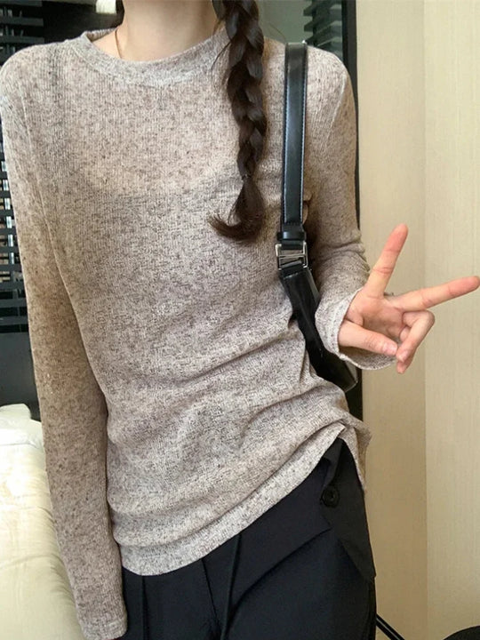 Thin Long Sleeve Top – Women's Relaxed Summer Fit