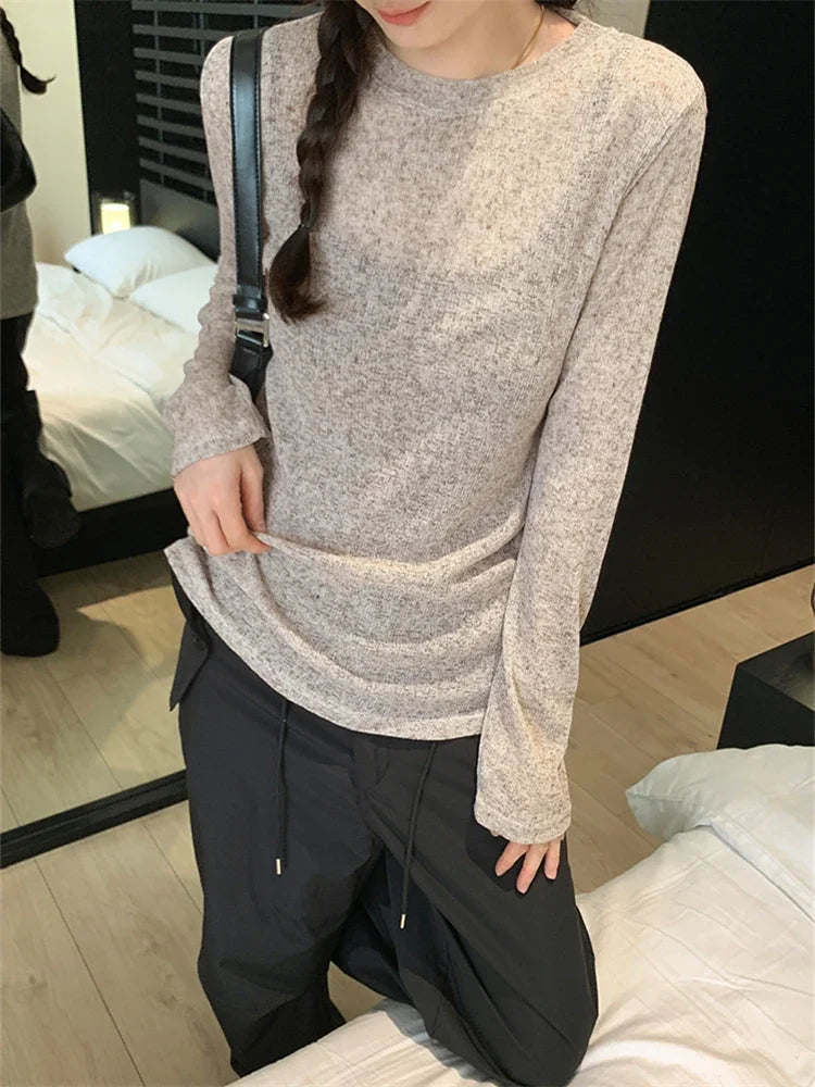 Thin Long Sleeve Top – Women's Relaxed Summer Fit