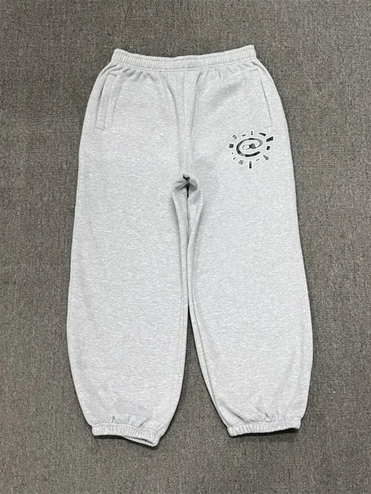 Vintage Graphic Baggy Joggers – Unisex Relaxed Fit Sweatpants