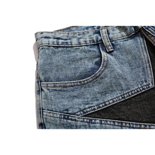 Star Denim Hip Hop Shorts