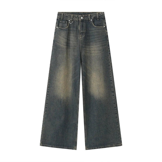 LifeOfStreetwear | Men’s Baggy Black Washed Denim Jeans