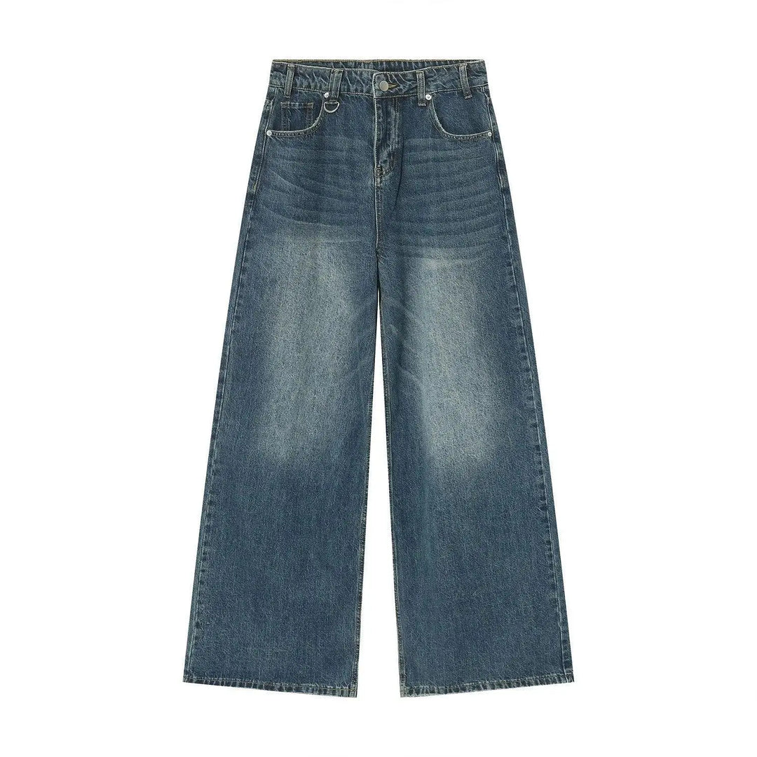 LifeOfStreetwear | Men’s Baggy Black Washed Denim Jeans