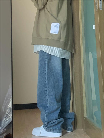 BAGGY BLUE JEANS - BOYFRIEND FIT IN TIMELESS STYLE