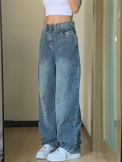 BAGGY BLUE JEANS - BOYFRIEND FIT IN TIMELESS STYLE