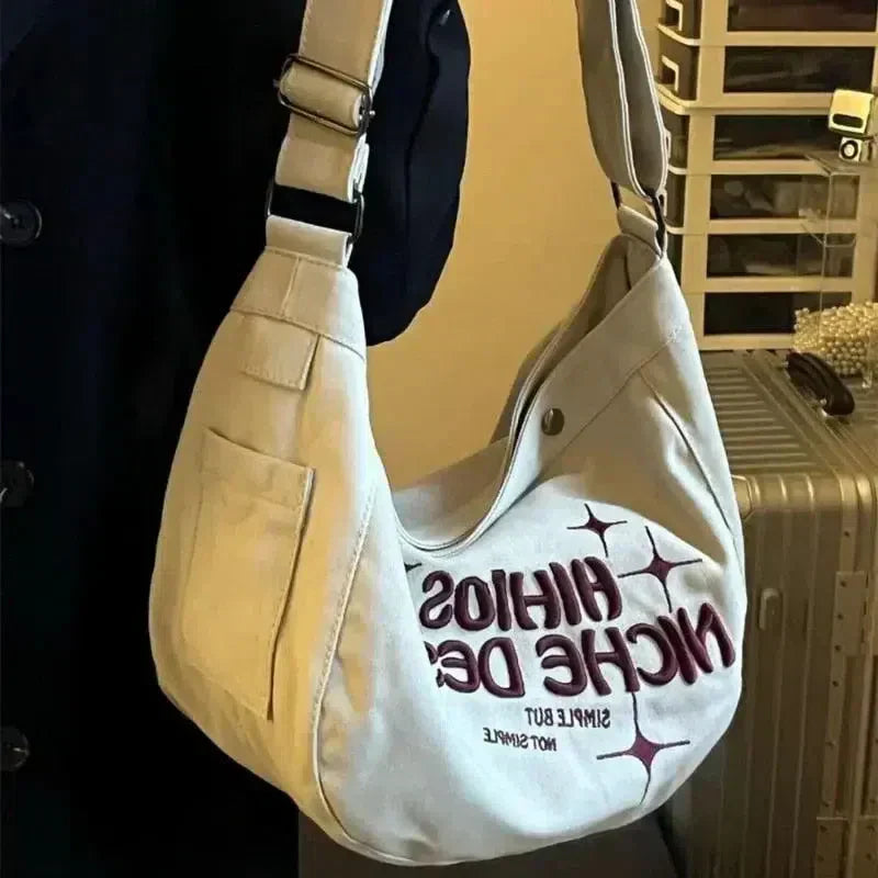BEIGE SHOULDER TOTE BAG - VERSATILE SHOPPER BAG FOR EVERYDAY