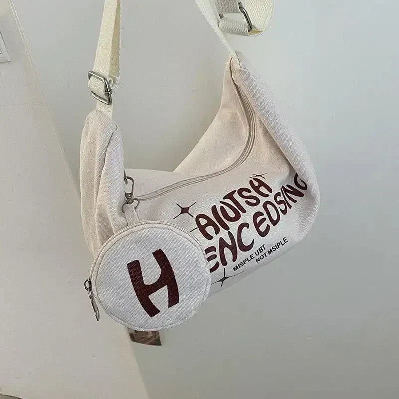 BEIGE SHOULDER TOTE BAG - VERSATILE SHOPPER BAG FOR EVERYDAY