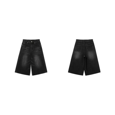 BLACK DENIM CULOTTES FOR SUMMER JEAN STYLE