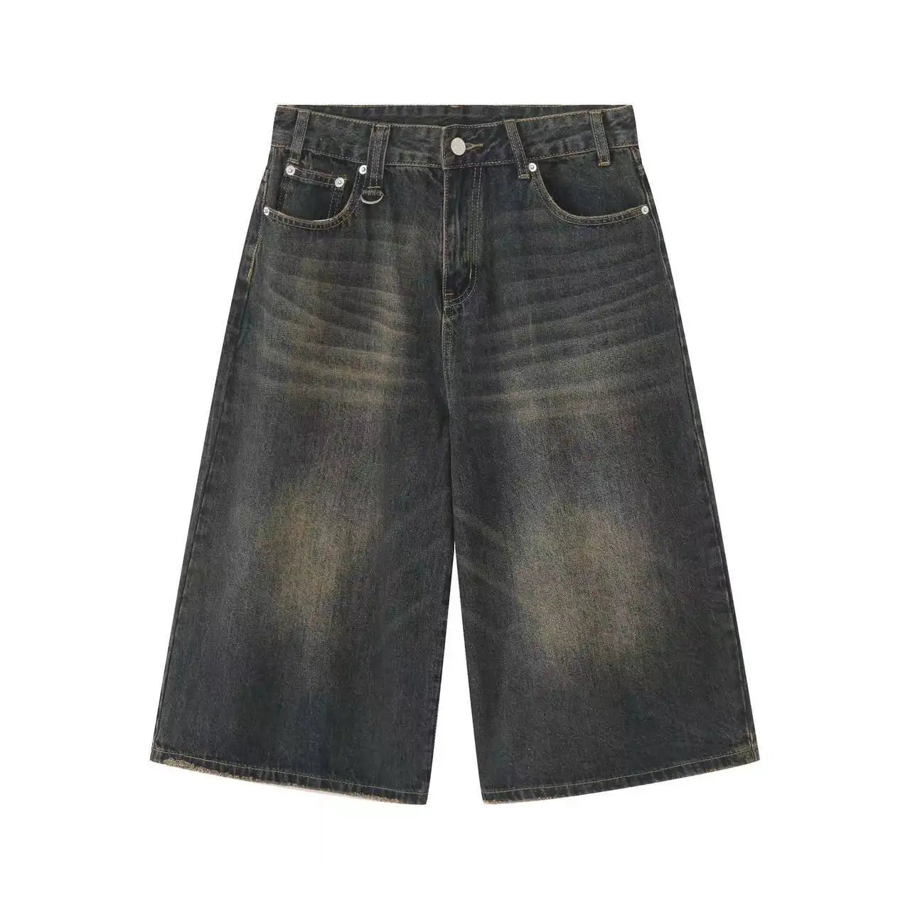 BLACK DENIM CULOTTES FOR SUMMER JEAN STYLE