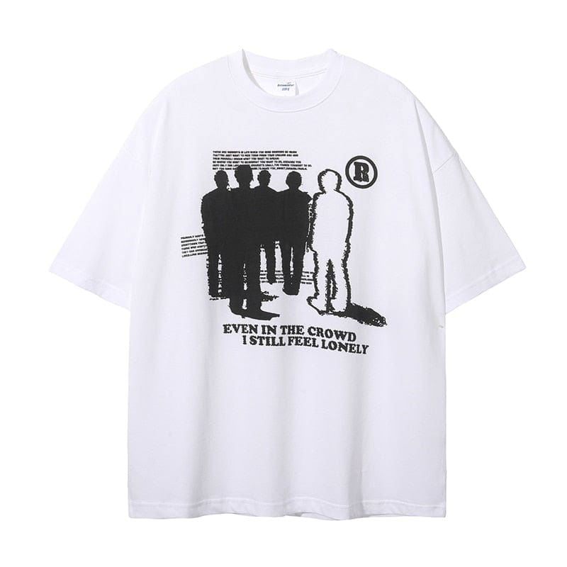 BLACK GRAPHIC T-SHIRT - STREETWEAR ESSENTIAL FOR THE T-SHIRT CROWD