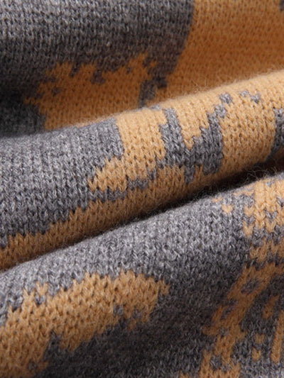 BLACK KNIT SWEATER VINTAGE