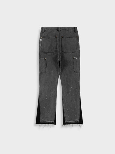 DISTRESSED PATCHWORK DENIM PANTS FOR MEN - DENIM JEANS PATCHED STYLE
