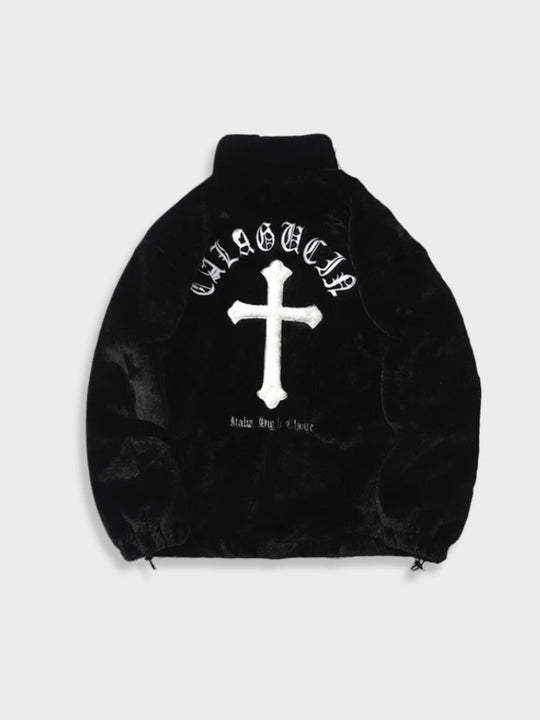 LifeOfStreetwear | Men’s Faux Fur Jacket