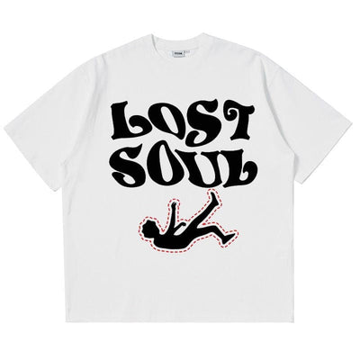 LOST SOUL T-SHIRT WITH GRAPHIC DESIGN FOR STYLISH COMFORT