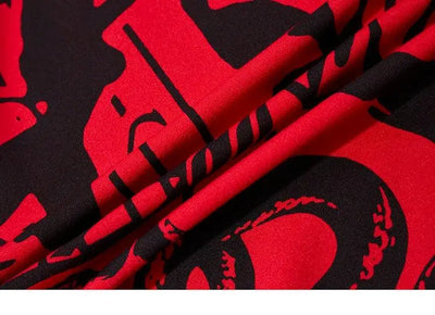 MAROON GRAPHIC PRINT POLO SHIRT | STREETWEAR T-SHIRTS COLLECTION