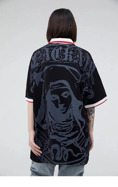 MAROON GRAPHIC PRINT POLO SHIRT | STREETWEAR T-SHIRTS COLLECTION