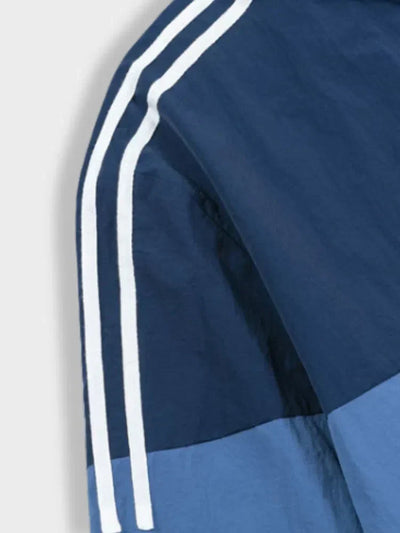 NAVY RED WHITE TRACK JACKET UNISEX OVERSIZED VINTAGE