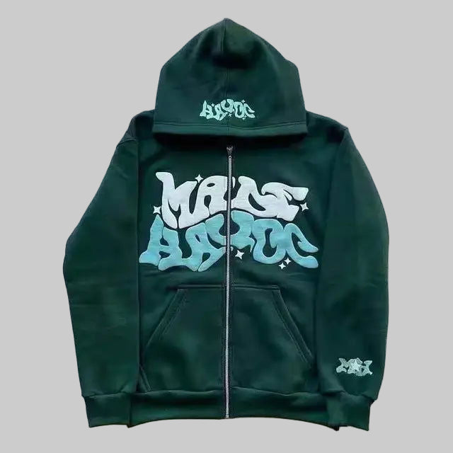 LifeOfStreetwear | Men’s & Women’s Y2K Zip Up Hoodie