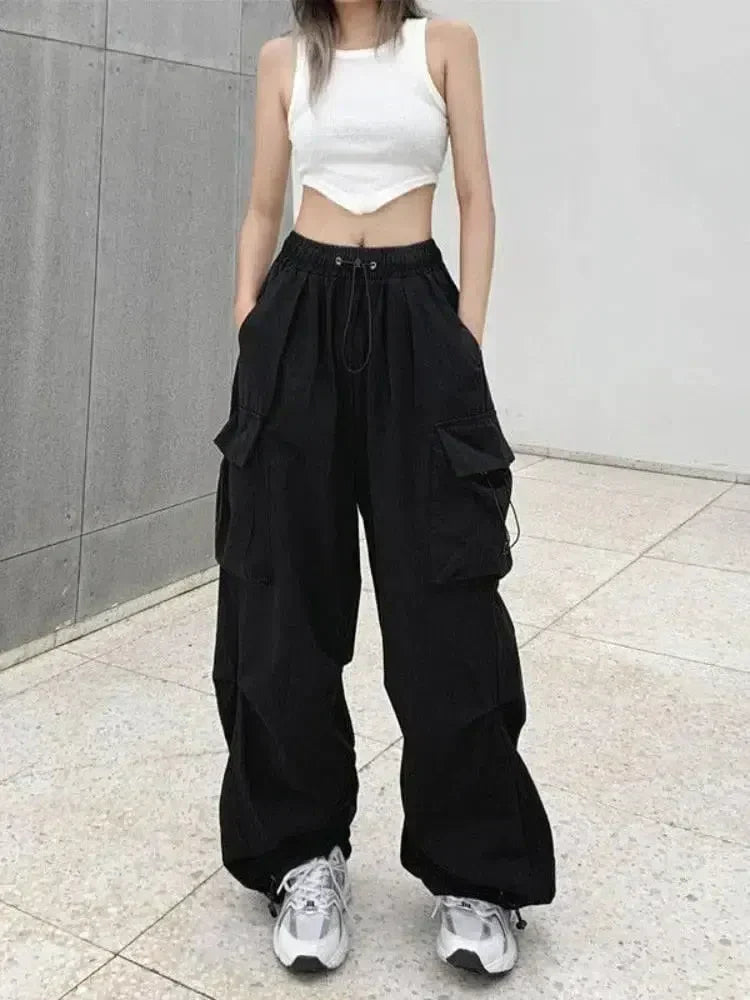 STREETWEAR CARGO PANTS FOR WOMEN - STREETWEAR TECHWEAR CARGO