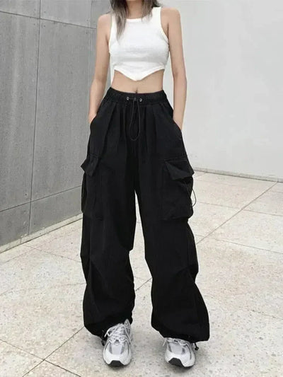 STREETWEAR CARGO PANTS FOR WOMEN - STREETWEAR TECHWEAR CARGO