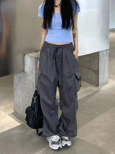 STREETWEAR CARGO PANTS FOR WOMEN - STREETWEAR TECHWEAR CARGO