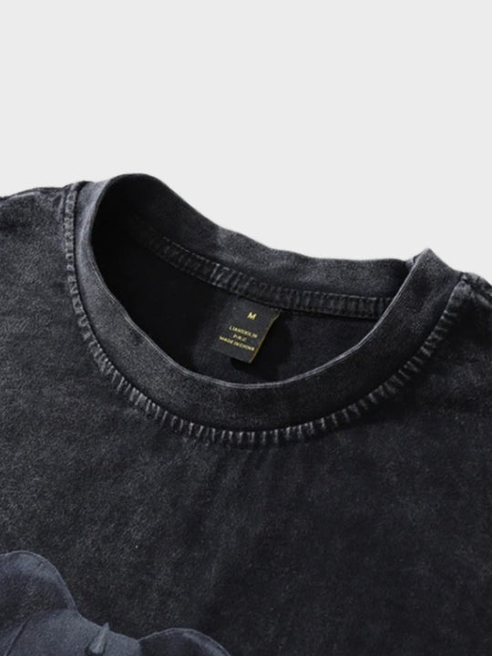 LifeOfStreetwear | Men’s Black Y2K Oversized T-Shirt
