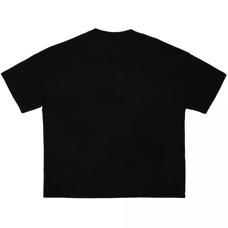 WHITE GRAPHIC BAD AGENT T-SHIRT