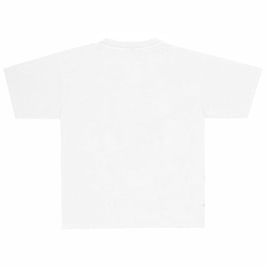 LifeOfStreetwear | Men’s White & Black Graphic T-Shirt – “Bad Agent” Edition