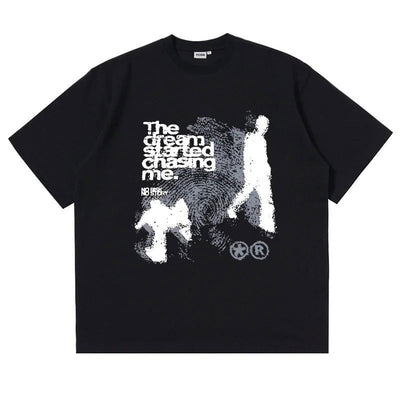 WHITE GRAPHIC T-SHIRT FOR STYLISH STREETWEAR ENTHUSIASTS