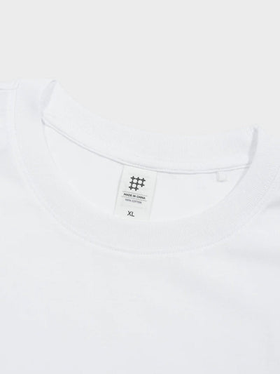WHITE TEE SHIRT MANHATTAN 1977 DESIGN FOR NEW YORK CITY ENTHUSIASTS
